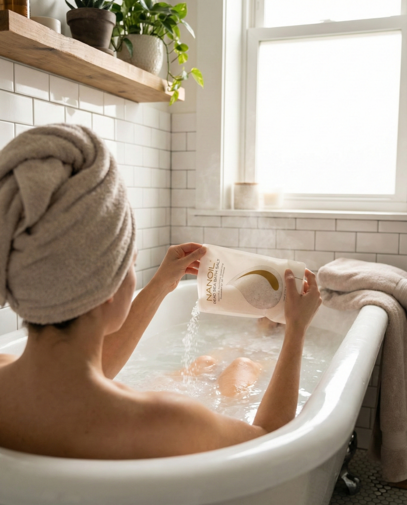 nanoil για αλατα μπανιου