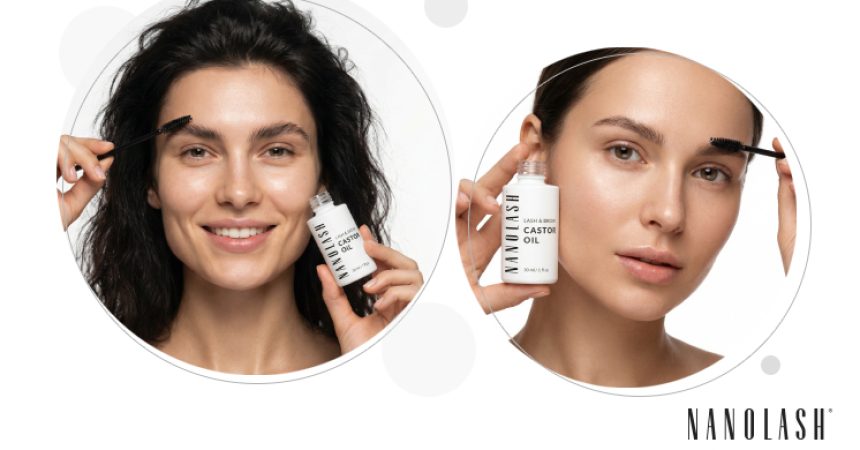 nanolash καστορέλαιο για βλεφαρίδεσ